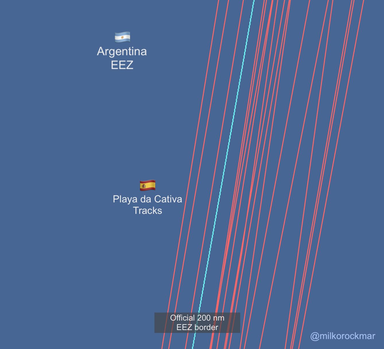 阿根廷海域長(zhǎng)期遭非法捕撈”襲擊”國(guó)際船只問(wèn)題屢禁不止(圖3)
