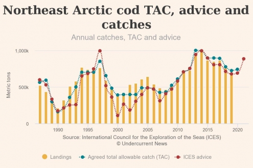 Norway, Russia hike Atlantic cod quota for 2021