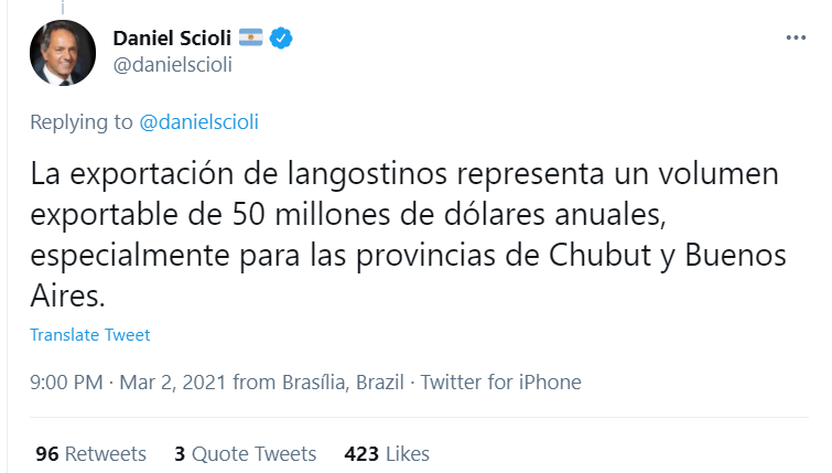 巴西重新開放阿根廷紅蝦進口，市場容量2萬噸以上(圖2)